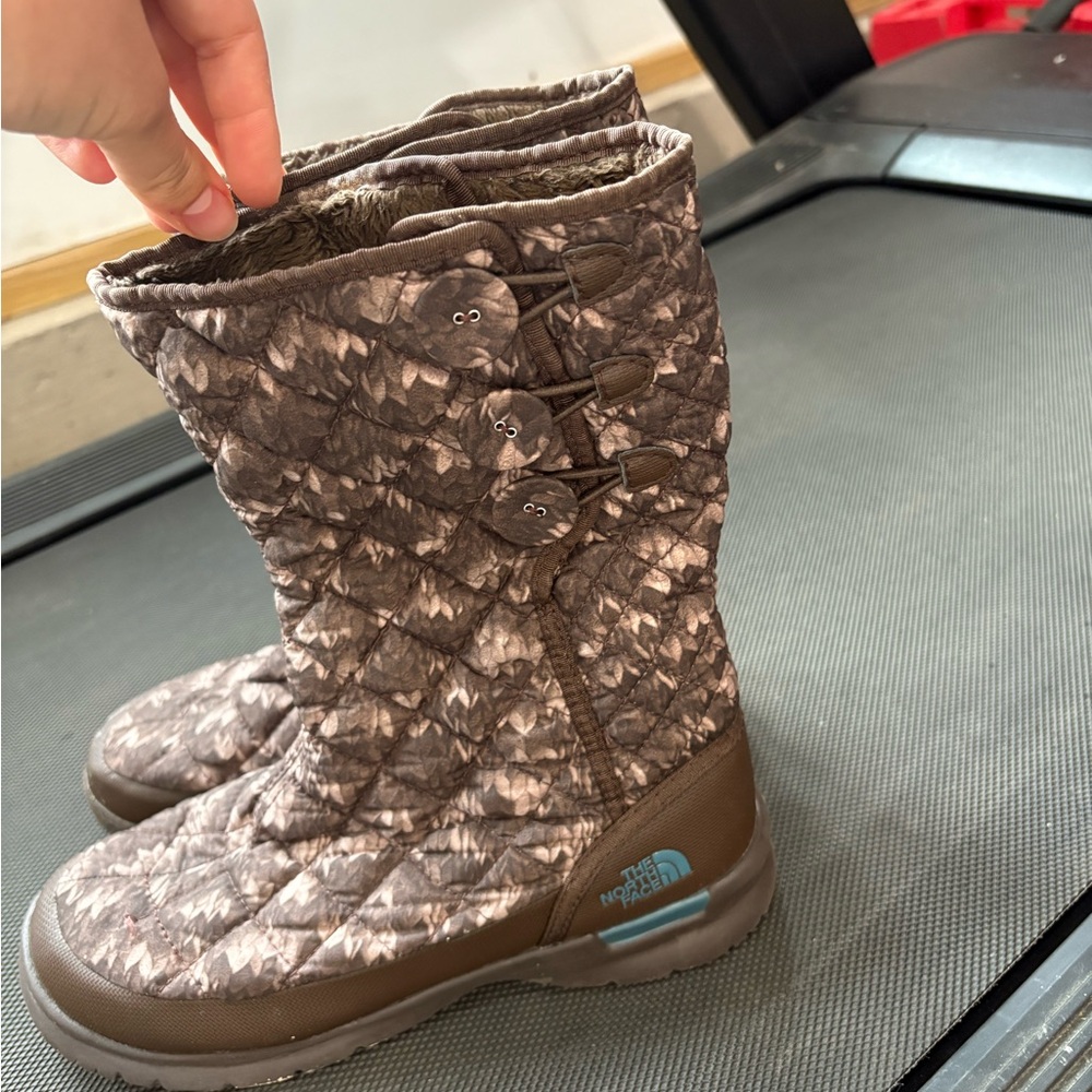 The North Face Quilted Patterned Boots